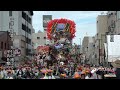 「お通り」山車紹介　①神明宮附祭山車組　八戸三社大祭２０２４