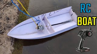 Rc Boat,Remote Control Boat,How to make Dc motor boat,