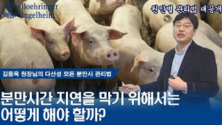 3. 모돈의 분만을 지연시키는 요인 [건강한 돼지의 출발]