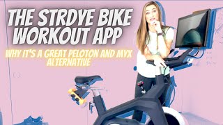 The Stryde Bike Spin App:  A Great Alternative to Peloton and Myx Fitness