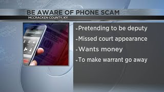 McCracken County Police warn of phone scam