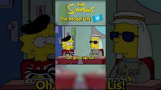 The Model UN | The Simpsons #shorts