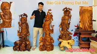 Báo Giá Tượng Đạt Ma Đẹp Cùng Mọt Gỗ TV-LH:0902.223.189