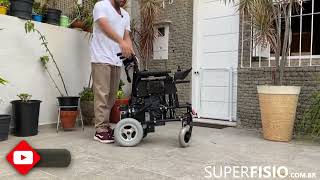 Cadeira de rodas Motorizada confortável | SUPERFISIO