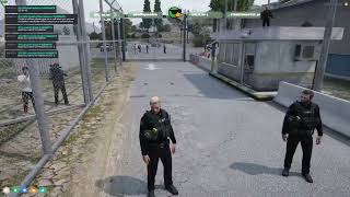 Saab laughs at Ramee protesting in front of Jail Gate | GTA RP NoPixel 4.0