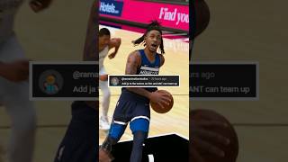 I Added Ja Morant to the Timberwolves! #nba2k25 #jamorant #timberwolves