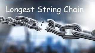 Longest String Chain - LeetCode 1048 - Python