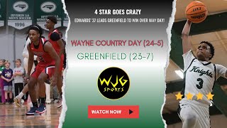 4 star Kobe Edwards goes crazy on Wayne Country Day! Chargers hang tough but fall to Greenfield!