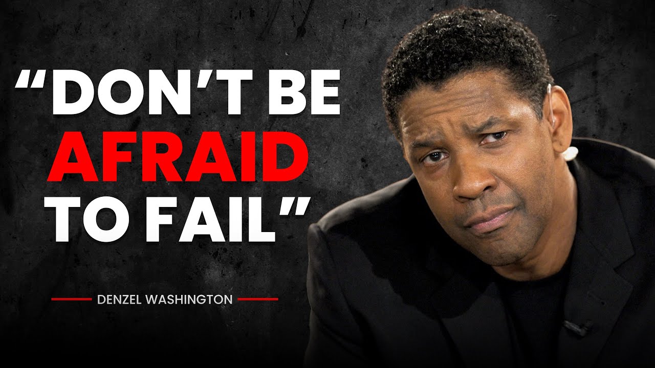 Life Changing Motivation Denzel Washington Inspirational Video Youtube