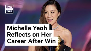 Michelle Yeoh Wins Golden Globe for Role in ‘Everything Everywhere All at Once'