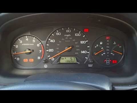 Como Borrar O Reiniciar Testigo De Servicio Maint Reqd En Honda 2000 Honda Accord Maintenance Light Reset