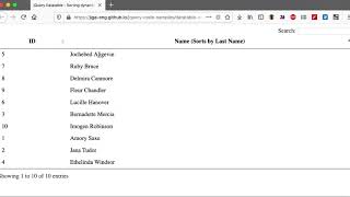 jQuery DataTable - Sort dynamic data using custom DOM based sorting function