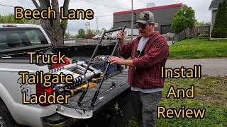 Beech Lane Truck Tailgate Ladder Install and Review