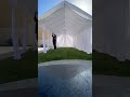 10x20 tent draping done in ventura county for a sweet sixteen birthday party partyrentals