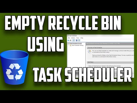 How to Automatically Empty Trash Using Task Scheduler in Windows 10