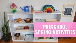 Montessori-Inspired Spring Activities for Preschoolers and Toddlers