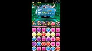 パズドラ　水の神秘龍　地獄級　大喬＆小喬×ハトホル　Sランク クリア　コインダンジョン