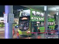 Buses at Kovan MRT Station ft. Shuttle 21, Singapore 2021