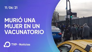 CABA: murió una mujer en el vacunatorio de San Lorenzo