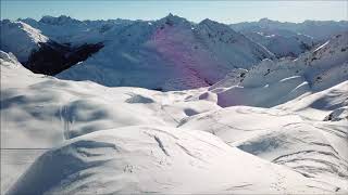 Freeriding in the Montafon, Vorarlberg