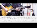 【tab】月並みに輝け （shine as usual） 結束バンド（kessoku band） guitar cover