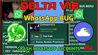 Strongest Bug Bot On Panel | Delta V16 WhatsApp Bug Bot | WhatsApp Tricks