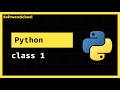 Python for Beginners (Local Setup, Variables) Python Full Course, Python In Telugu, Python Course