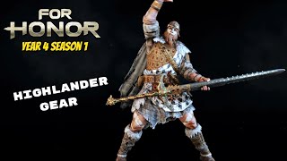 All Highlander gear/weapons (Year 4 Season 1) - For Honor