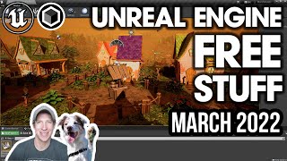 Unreal Marketplace March 2022 FREE STUFF!