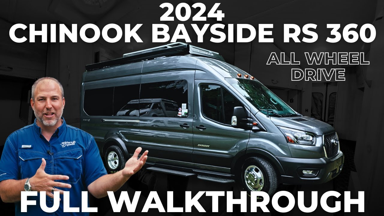 2024 Chinook Bayside RS 360 AWD Class B RV On Ford Transit 350HD ...