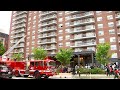 Boston high rise evacuated after fire breaks out in trash room