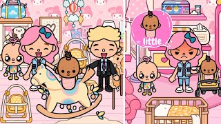 Little Baby Is Mom's Favorite Child, Big Baby Is Sad | Toca Life Story | Toca Bo