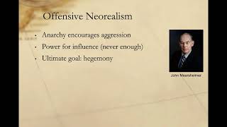 Offensive and Defensive Realism