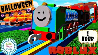 HUGE Thomas and Friends Halloween Tomy Testing Grounds Compilation | Kids Toys Play