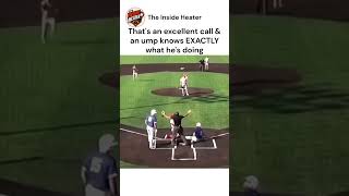 Is this the best umpire in the game? 🤔 #baseball #mlb #umpire