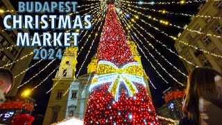 The most beautiful Christmas market in Europe 2024 | THE ADVENT BAZILIKA  2024 | Budapest