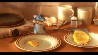 Top of the morning ratatouille remy cooking breakfast for him & linguini omelette