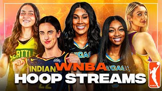 Caitlin Clark WNBA debut + Are the Las Vegas Aces the best team in the league? | WNBA Hoop Streams 🏀