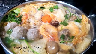 របៀបធ្វើសម្លចាប់ឆាយពិសេស^ Pork Soup With Vegetable Recipe ||Asian Food ||