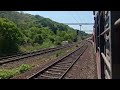 speedster of konkan railway janshatabdi express skipping beautiful nivasar railway station