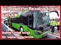 ❎️REISEBUS KRACHT AUF LKW➕️GAFFER-UNFALL AUF DER GEGENSPUR⚠️Großeinsatz auf der A9 bei Schkeuditz🆘️🚨