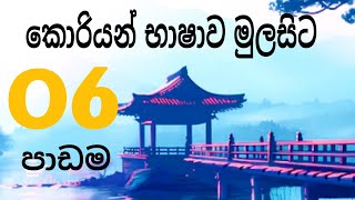 කොරියන් භාෂාව  ( 6 වන පාඩම සංවාද AUDIO සහිතව ) #koreanlanguage #sinhala #viral #trending #education