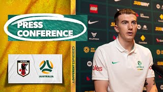 Joe Gauci: We’re ready to take the game to Japan | Press Conference | Japan v Australia