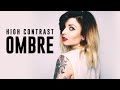 High Contrast Ombre Hair| Helen Anderson