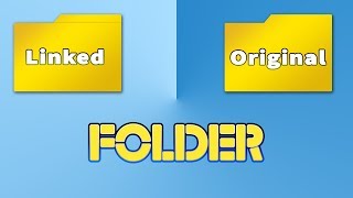 How to link folder to another position with symbolic link (Symlink) - 2 methods !!!