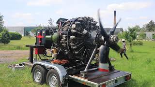 Curtiss Wright R 3350 32 Wa Radial Engine Sternmotor