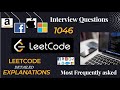 LeetCode 1046 - Last Stone Weight || PQ-1 || Explanation + Live Coding