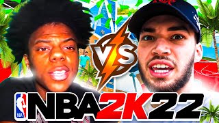 Adin Ross VS iShowSpeed $2000 WAGER on NBA 2K22 *EARLY ACCESS*