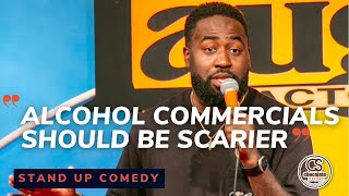 Liquor Commercials Should Be Scarier - Comedian Brandon Cormell - Chocolate Sundaes Standup Comedy