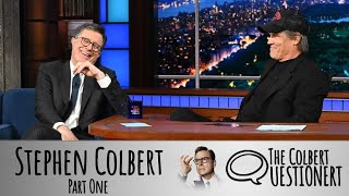 Stephen Colbert Takes The Colbert Questionert - PART ONE